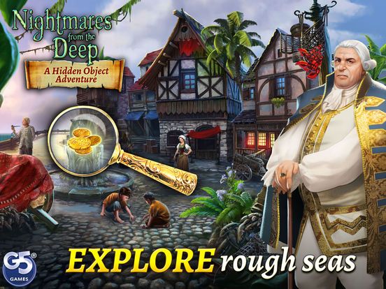 Nightmares from the Deep: Hidden Object Adventure Screenshot (iTunes Store)