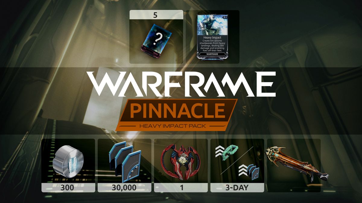 Warframe: Pinnacle Heavy Impact Pack Screenshot (Steam)