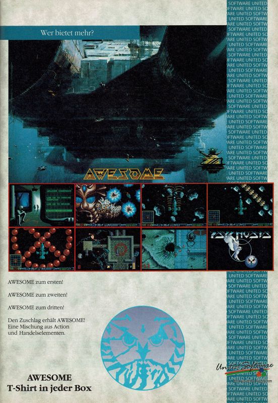 Awesome Magazine Advertisement (Magazine Advertisements): Power Play (Germany), Issue 12/1990