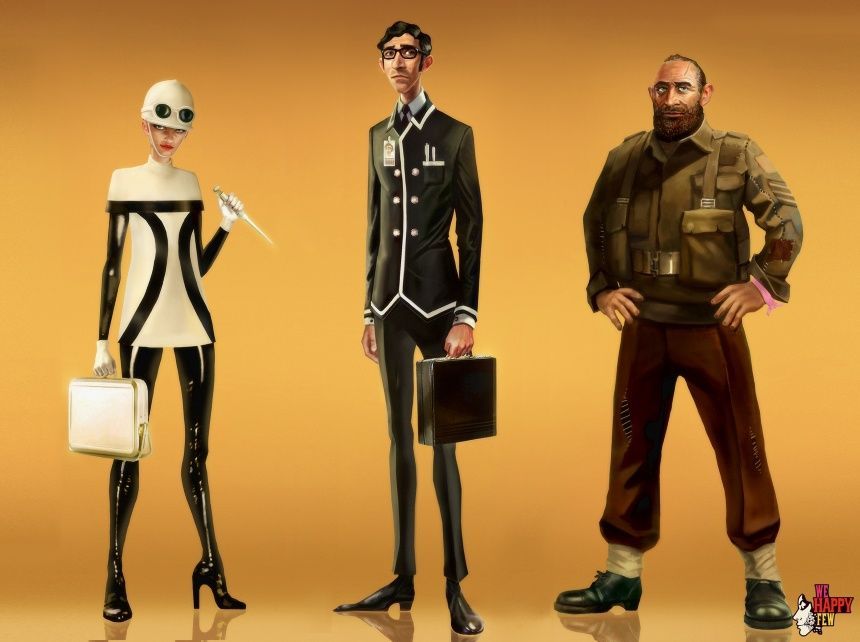 We Happy Few Concept Art (Official Artwork): Characters