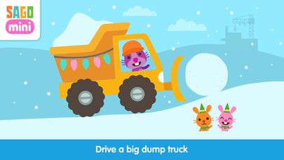 Sago Mini Holiday Trucks and Diggers Screenshot (iTunes Store)
