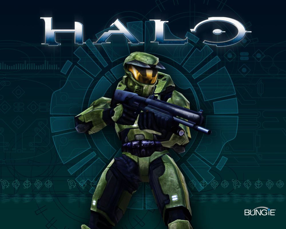Halo: Combat Evolved Wallpaper (Bungie.net, 2005): Halo Gamestock Intro Screen