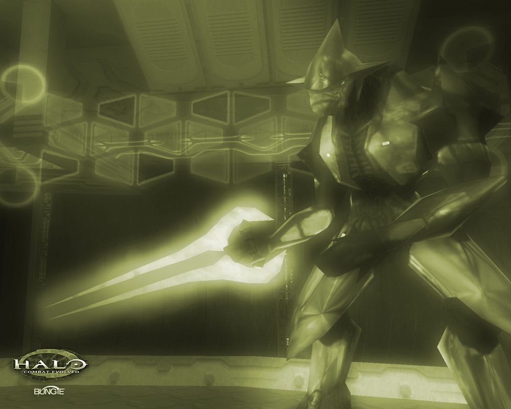 Halo: Combat Evolved Wallpaper (Bungie.net, 2005): A Sword Elite