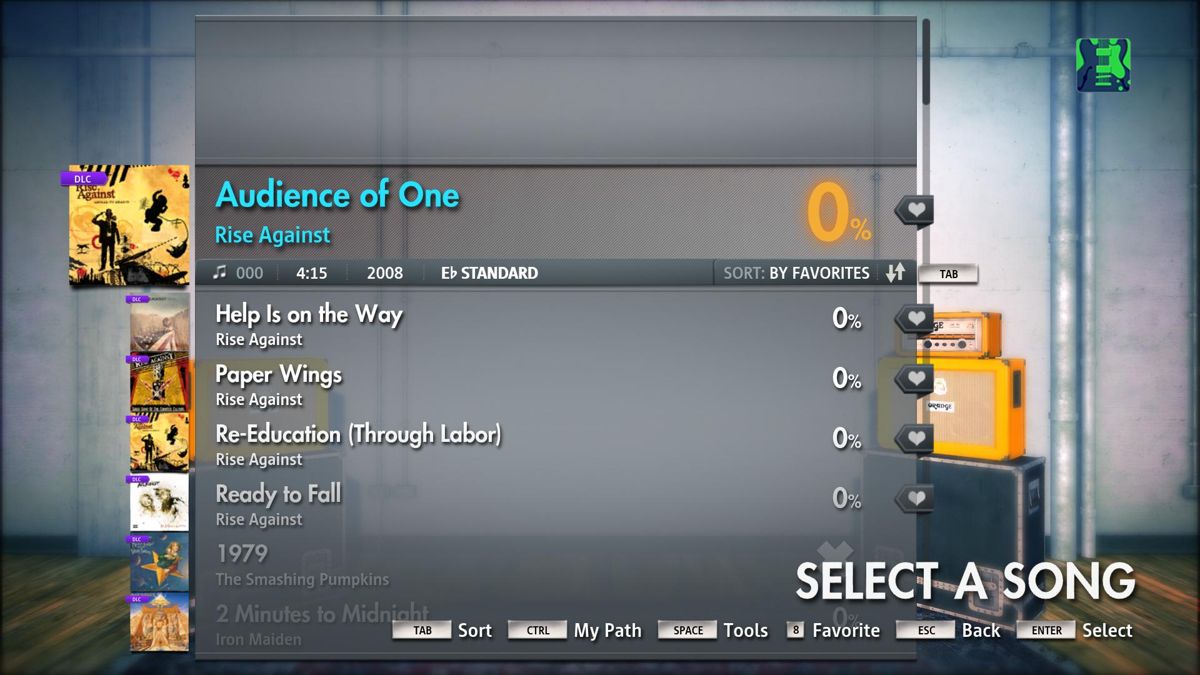Rocksmith: All-new 2014 Edition - Rise Against: Audience of One Screenshot (Steam)