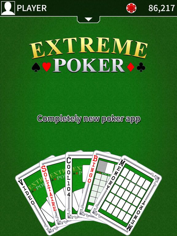 Extreme Poker Screenshot (iTunes Store)