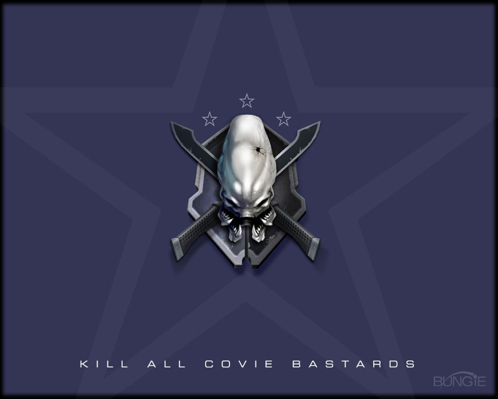 Halo: Combat Evolved Wallpaper (Bungie.net, 2005): The Legendary Skull
