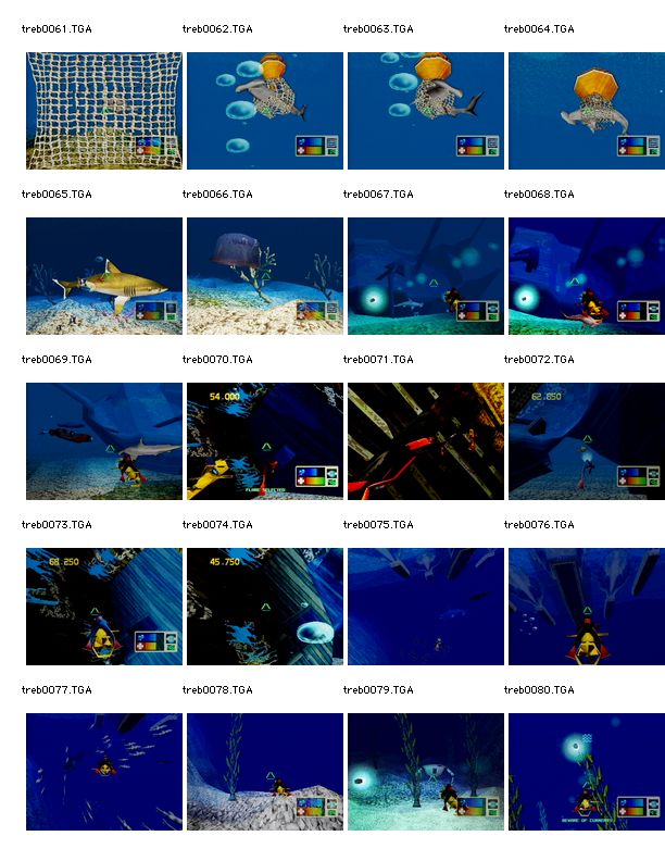 Treasures of the Deep Screenshot (1997 Sony ECTS Press Kit CD): Work in Progress