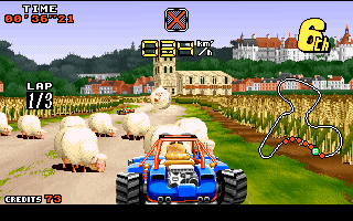 World Rally Fever: Born on the Road Screenshot (SCORE Magazine CD, April 1996)