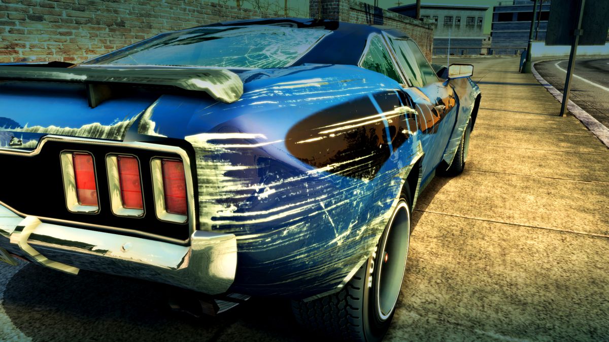 Burnout: Paradise - Remastered Screenshot (Electronic Arts UK Press Extranet): Car CU Rear Damage (4k) 20/2/2018