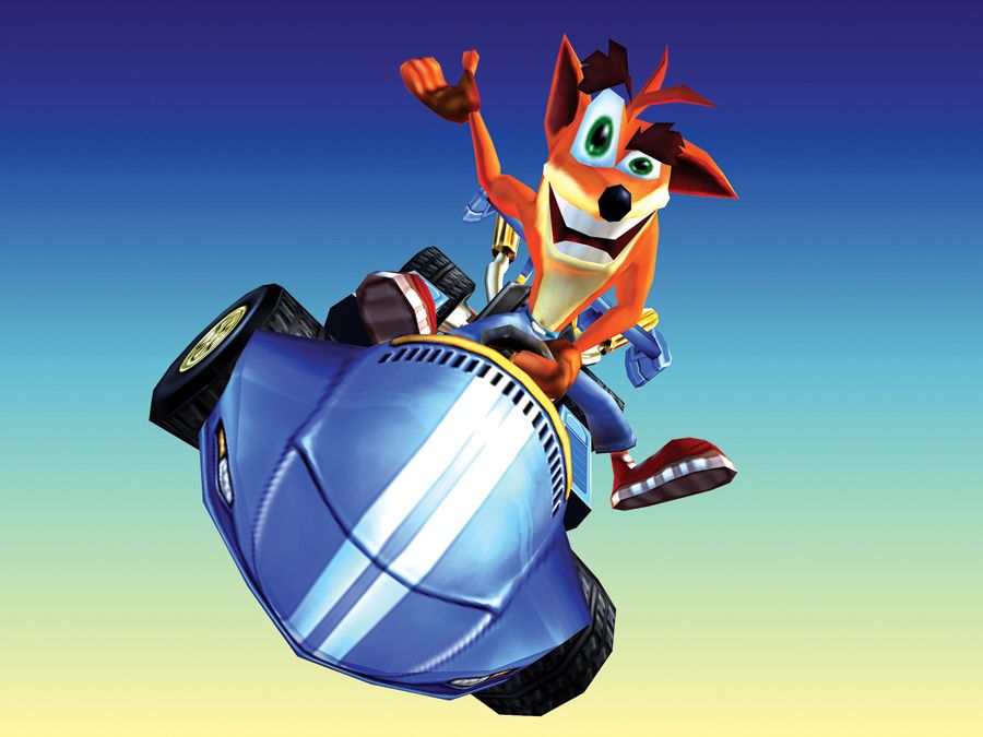 Crash Nitro Kart Render (Crash Nitro Kart Fansite Kit): Crash KART