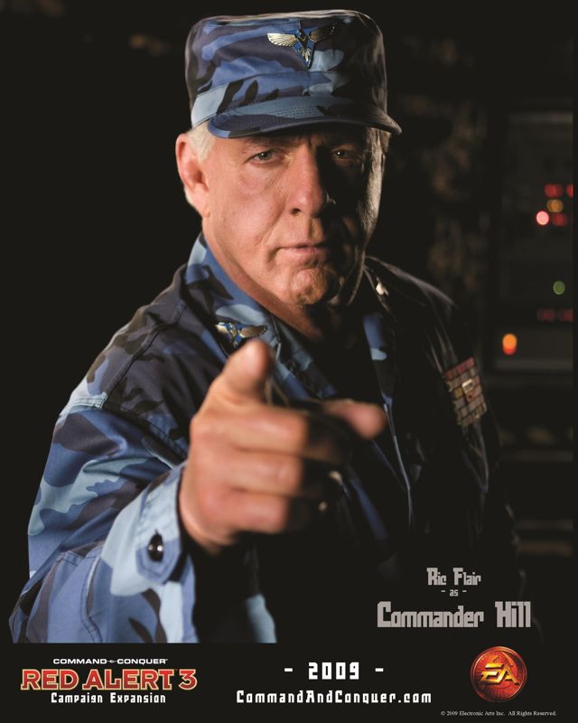 Command & Conquer: Red Alert 3 - Uprising Other (Electronic Arts UK Press Extranet, 2009-01-27): Ric Flair RGB