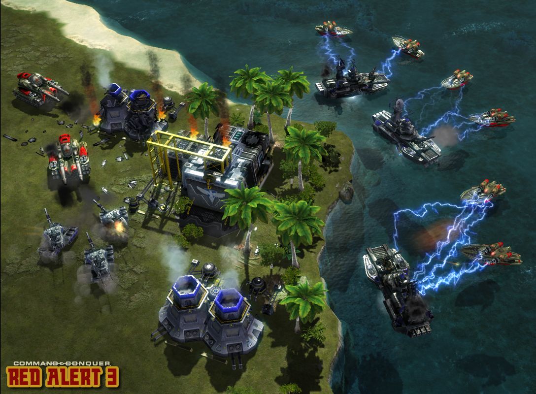 Red Conquer: 3 & official MobyGames - promotional Command image Alert