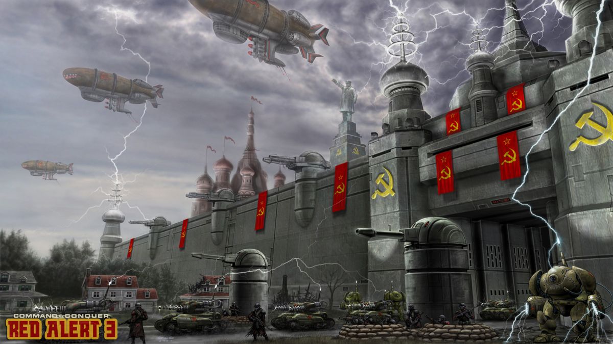 Command & Conquer: Red Alert 3 Concept Art (Electronic Arts UK Press Extranet, 2008-02-14 (announcement assets)): Soviet base