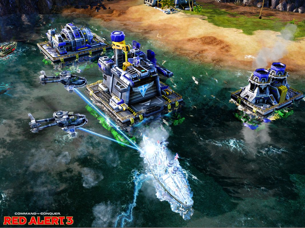 Command & Conquer: Red Alert 3 Screenshot (Electronic Arts UK Press Extranet, 2008-06-24)