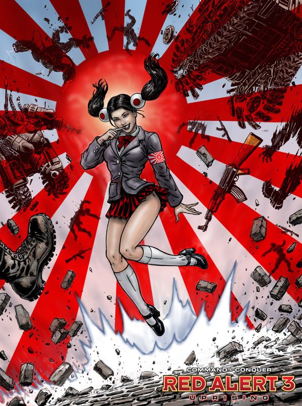 Command & Conquer: Red Alert 3 - Uprising Concept Art (Electronic Arts UK Press Extranet, 2009-01-08): Yuriko