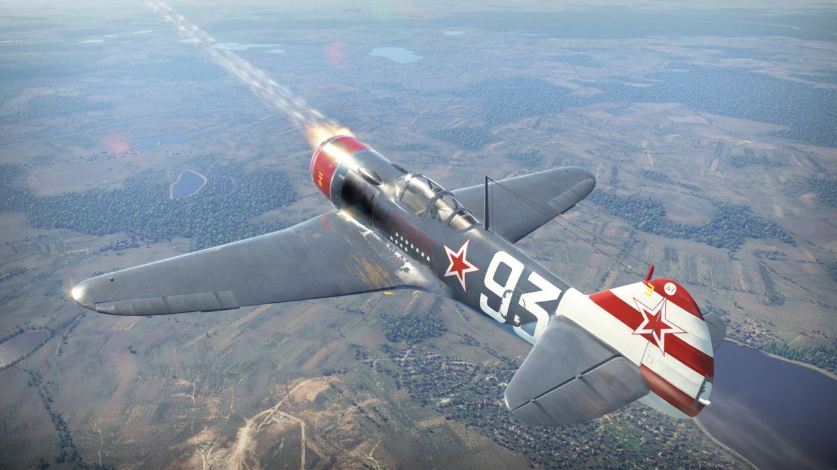 War Thunder: S. Dolgushin's La-7 Pack Screenshot (Steam)
