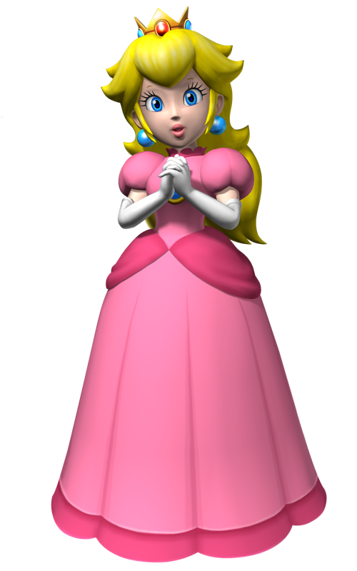 Mario Party Advance Render ( Nintendo E3 2004 Press CD): Princess Peach