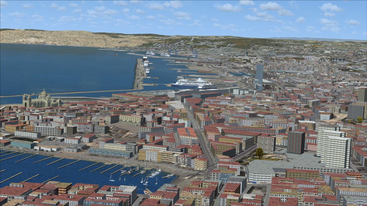 Microsoft Flight Simulator X: Steam Edition - Marseille Screenshot (Steam)