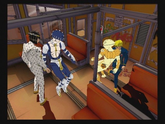 Jojo no Kimyō na Bōken: Ōgon no Kaze Screenshot (CAPCOM E3 2002 Press Kit)