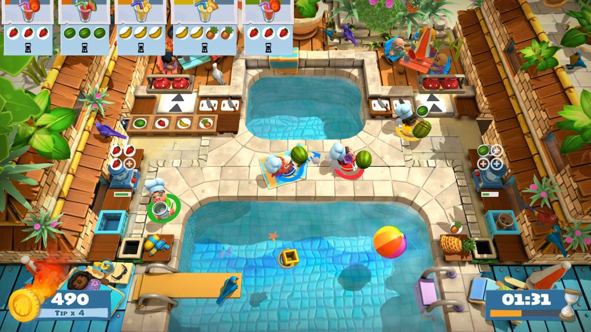 Overcooked! 2: Surf 'n' Turf Screenshot (PlayStation Store)