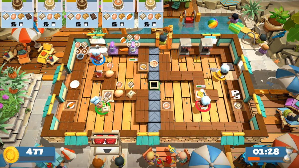 Overcooked! 2: Surf 'n' Turf Screenshot (Steam)