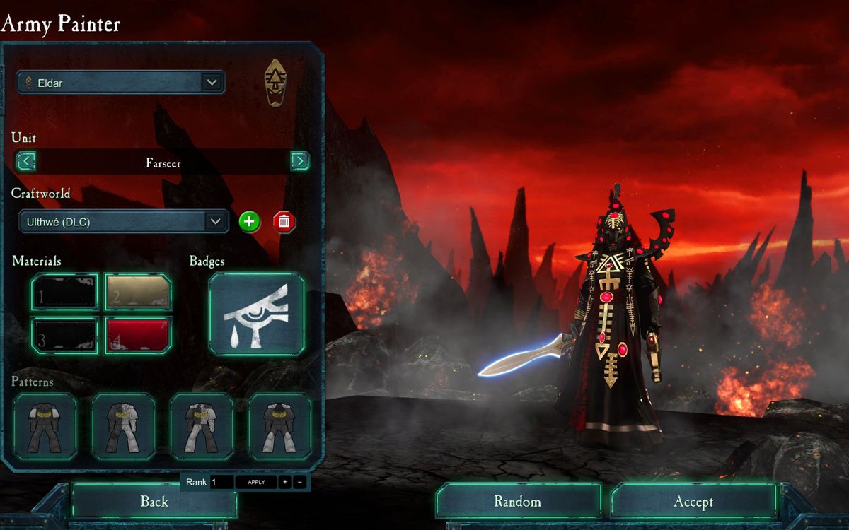 Warhammer 40,000: Dawn of War II - Retribution - Ulthwe Wargear DLC Screenshot (Steam)