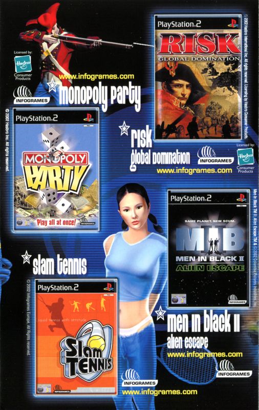 Monopoly Party Catalogue (Catalogue Advertisements): ©2002 Infogrames (INFOCAT1PS2/ALL)