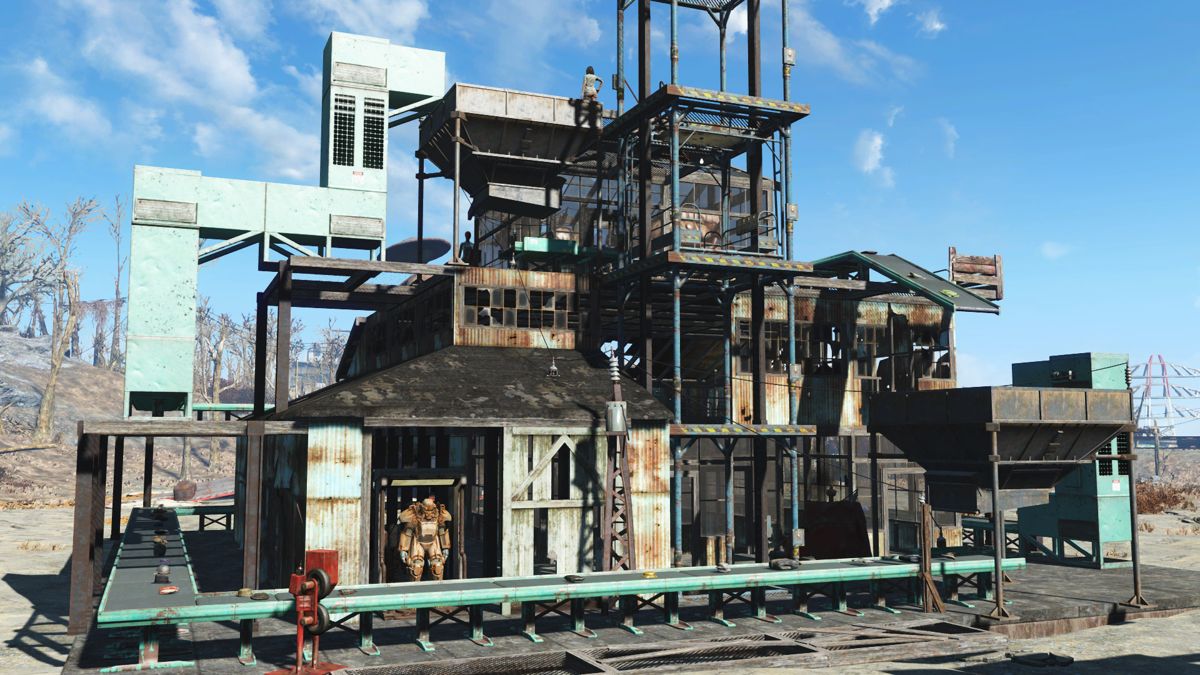 Fallout 4: Contraptions Workshop Screenshot (Steam product page)