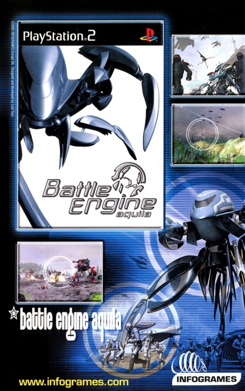 Battle Engine Aquila Catalogue (Catalogue Advertisements): ©2002 Infogrames (INFOCAT1PS2/ALL)
