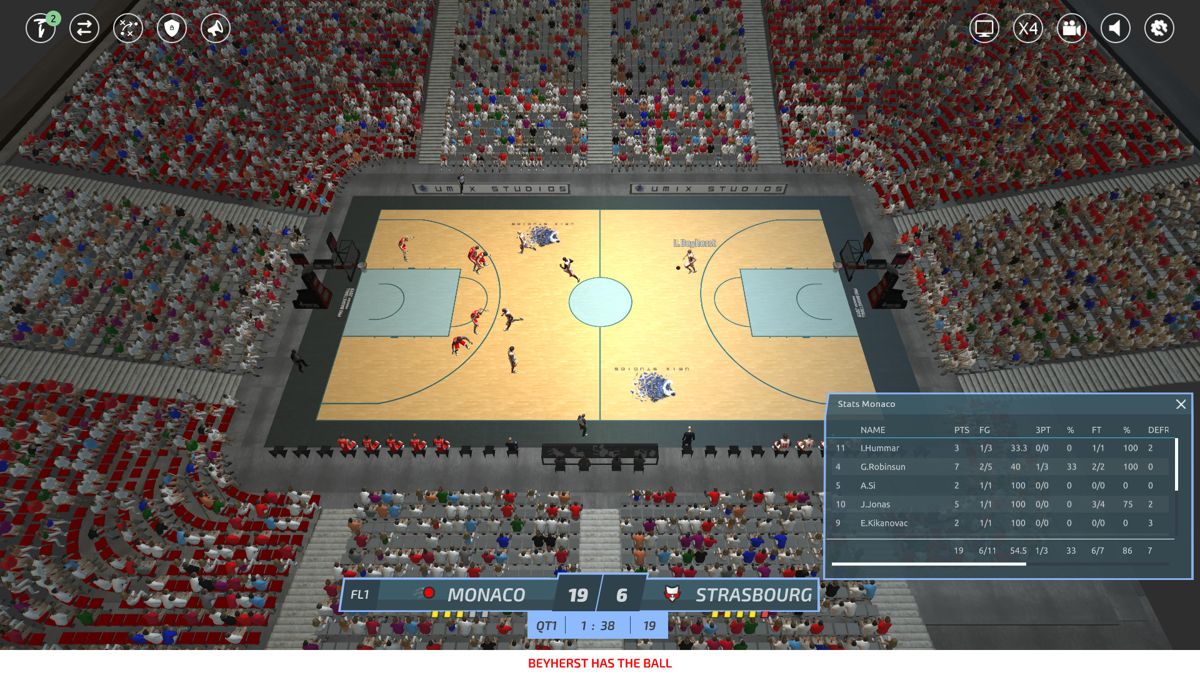 Pro Basketball Manager 2019 Screenshot (Steam)