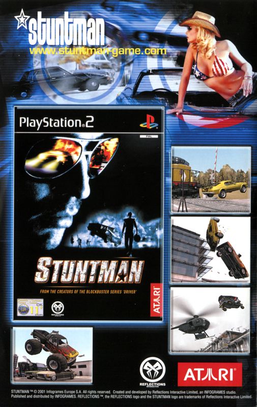 Stuntman Catalogue (Catalogue Advertisements): ©2002 Infogrames (INFOCAT1PS2/ALL)