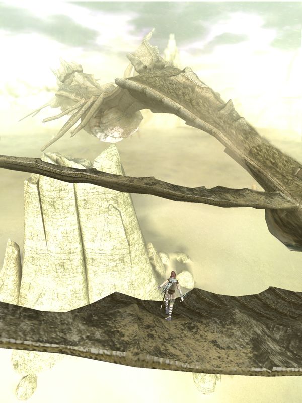 Shadow of the Colossus Screenshot (Sony Europe press disc)