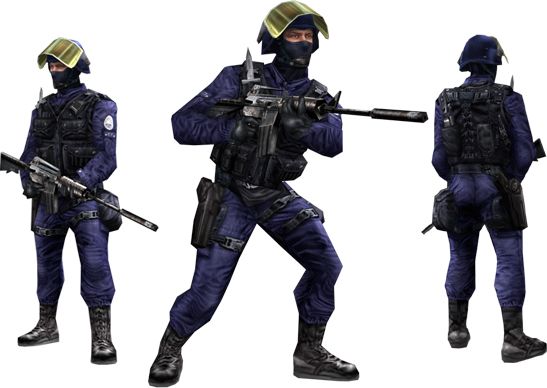 Counter-Strike: Condition Zero Render (Counter-Strike: Condition Zero - Fansite Kit): GIGN