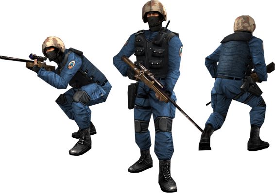 Counter-Strike: Condition Zero Render (Counter-Strike: Condition Zero - Fansite Kit): GSG-9