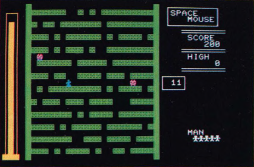 Space Mouse (1981) - MobyGames