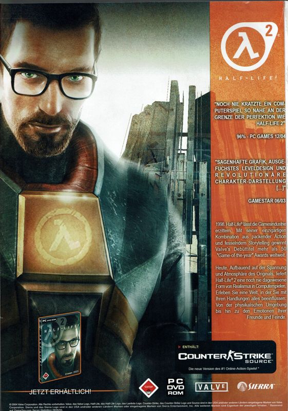 HalfLife 2 official promotional image MobyGames