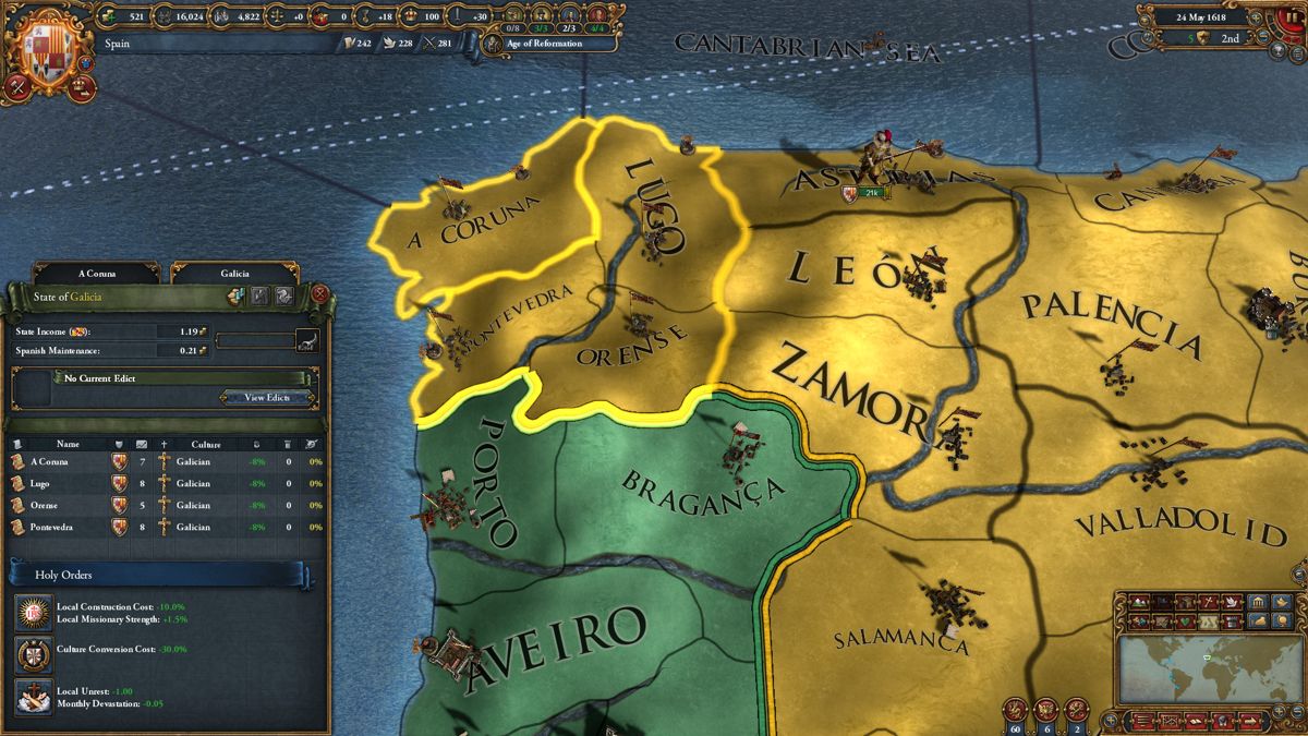 Europa Universalis IV: Golden Century Screenshot (Steam)