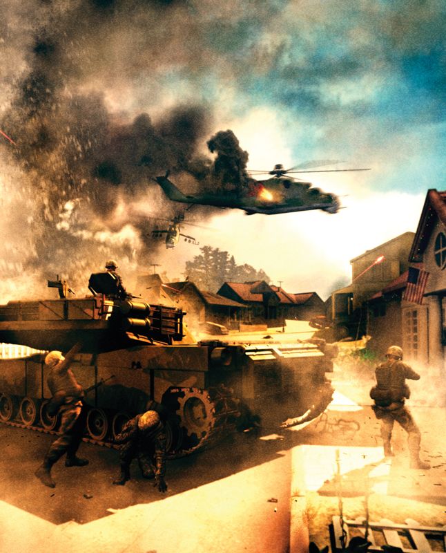 World in Conflict Render (World in Conflict Fansite Kit): Suburbs