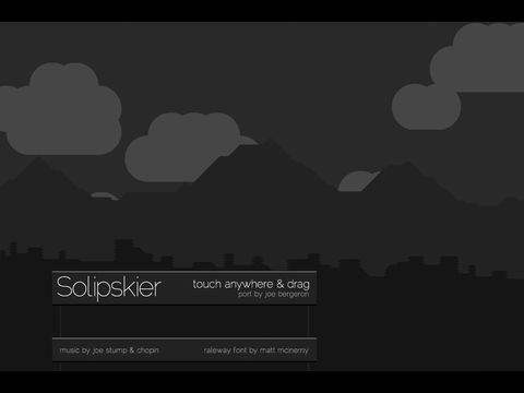 Solipskier Screenshot (iTunes Store)