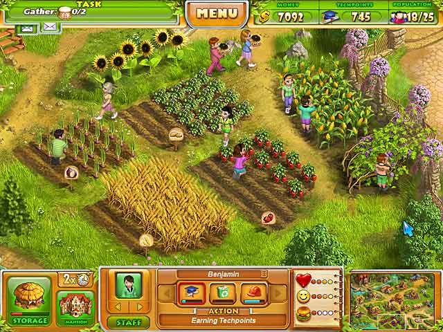 Farm Tribe 2 Screenshot (Big Fish Games screenshots)