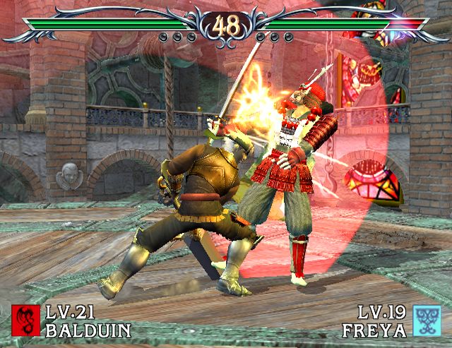 SoulCalibur III Screenshot (Sony Europe press disc): Chronicles of the Sword - Battle