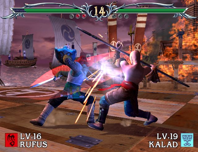 SoulCalibur III Screenshot (Sony Europe press disc): Chronicles of the Sword - Battle