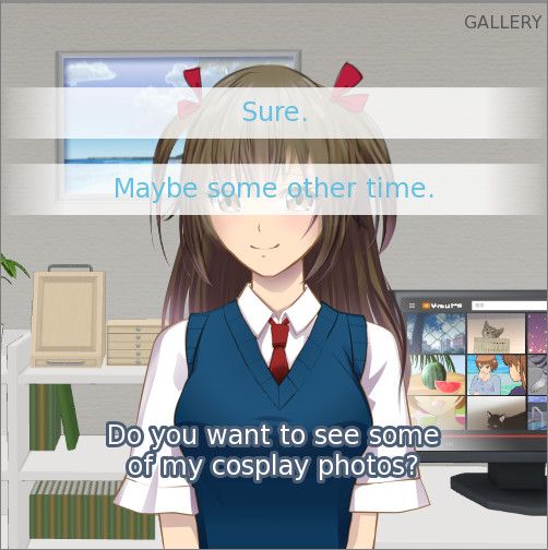 Talk to Aya Screenshot (Steam)