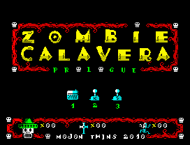 Zombie Calavera: Prologue Screenshot (The Mojon Twins product page)