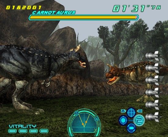 Dino Stalker Screenshot (CAPCOM E3 2002 Press Kit)