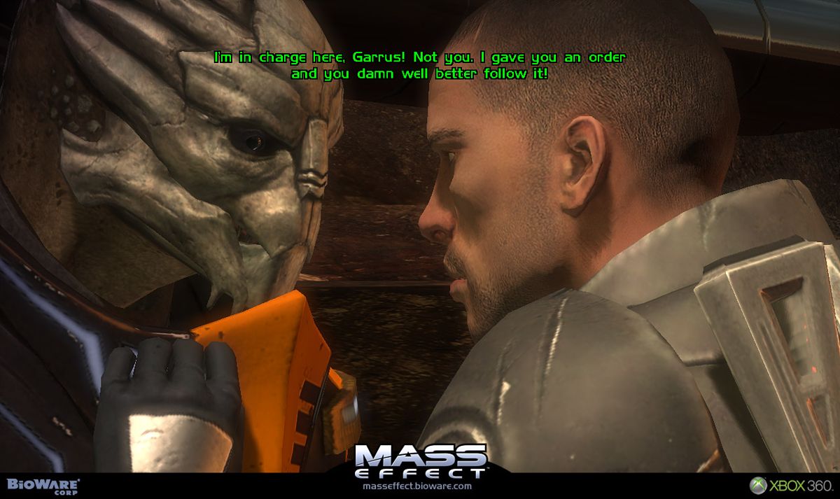 Mass Effect Screenshot (Official Website (2016)): Xbox 360 (2006)