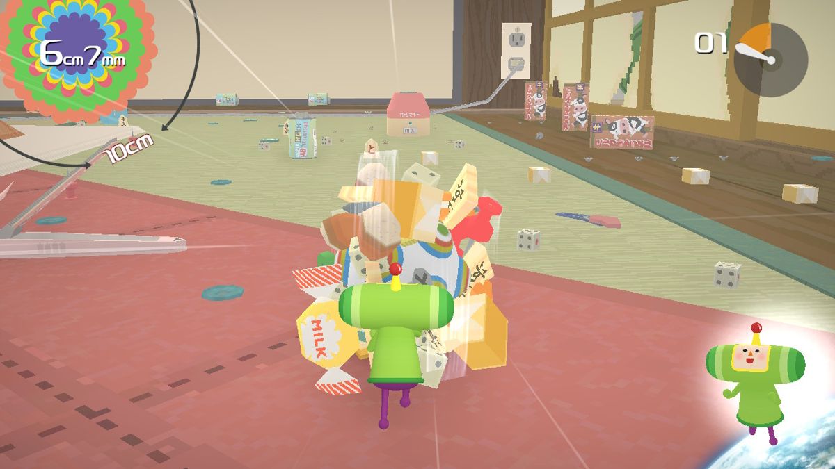 Katamari Damacy: Reroll Screenshot (Nintendo.com)