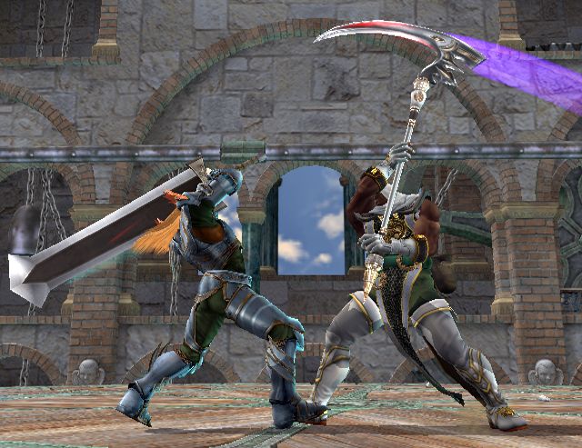 SoulCalibur III Screenshot (Sony Europe press disc): Beat Screens