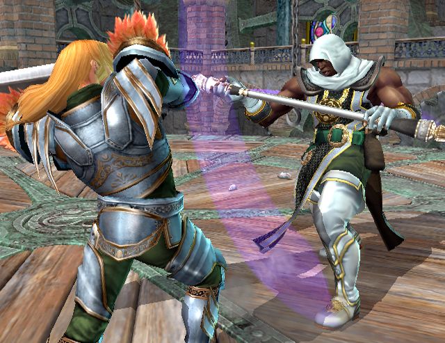 SoulCalibur III Screenshot (Sony Europe press disc): Beat Screens