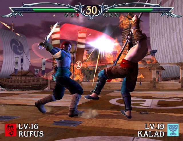 SoulCalibur III Screenshot (Sony Europe press disc): Chronicles of the Sword - Battle